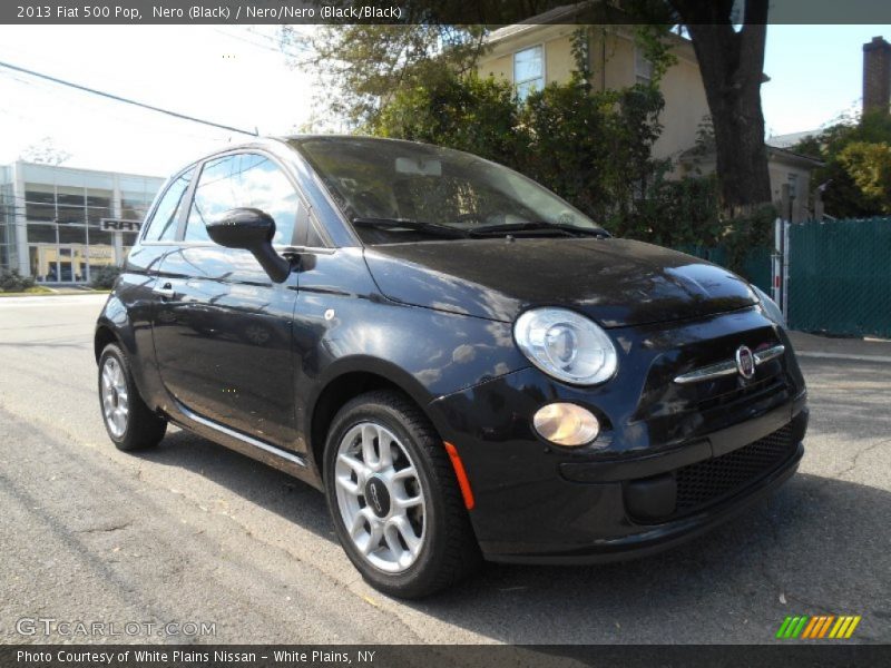 Nero (Black) / Nero/Nero (Black/Black) 2013 Fiat 500 Pop