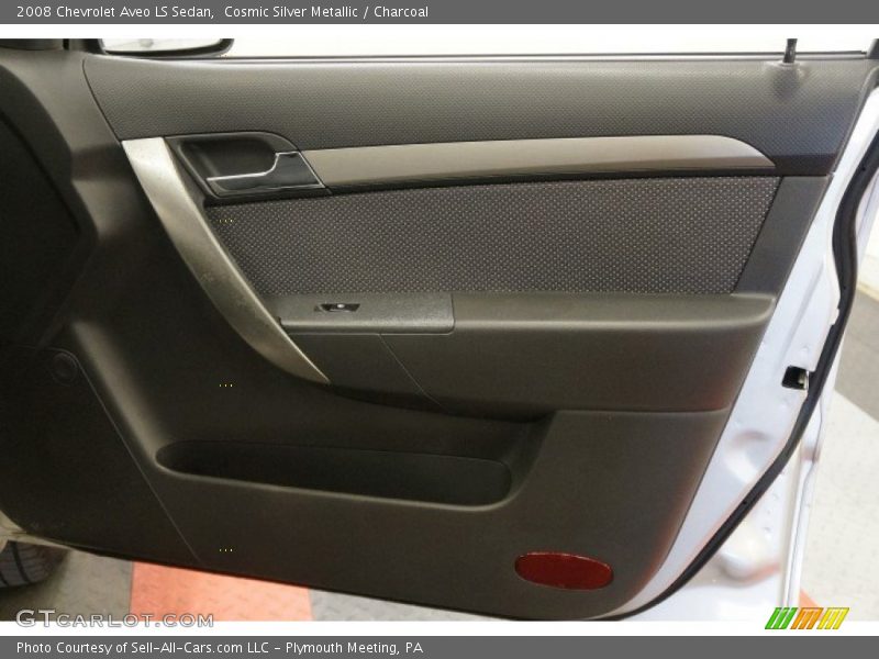 Cosmic Silver Metallic / Charcoal 2008 Chevrolet Aveo LS Sedan