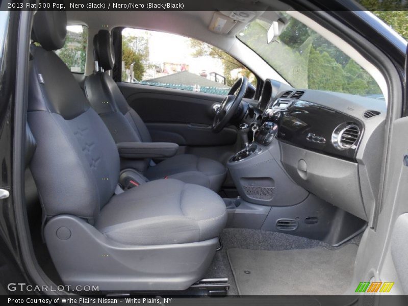 Nero (Black) / Nero/Nero (Black/Black) 2013 Fiat 500 Pop