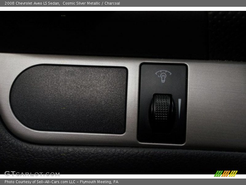 Cosmic Silver Metallic / Charcoal 2008 Chevrolet Aveo LS Sedan