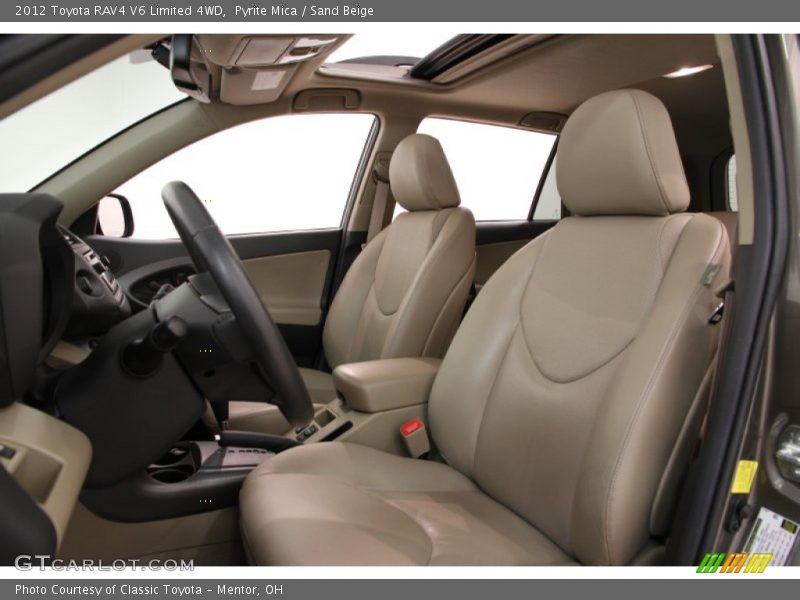Pyrite Mica / Sand Beige 2012 Toyota RAV4 V6 Limited 4WD