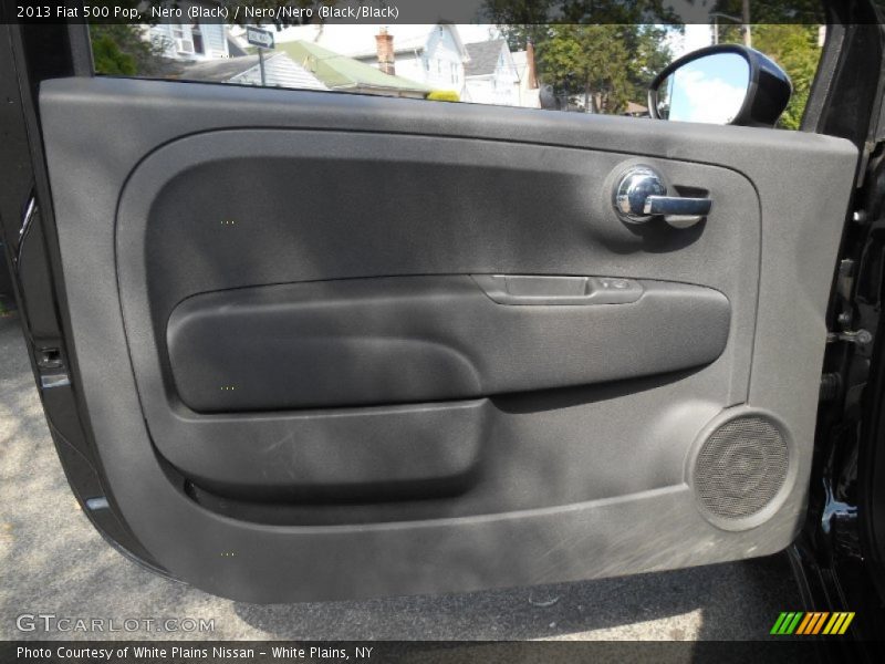 Nero (Black) / Nero/Nero (Black/Black) 2013 Fiat 500 Pop