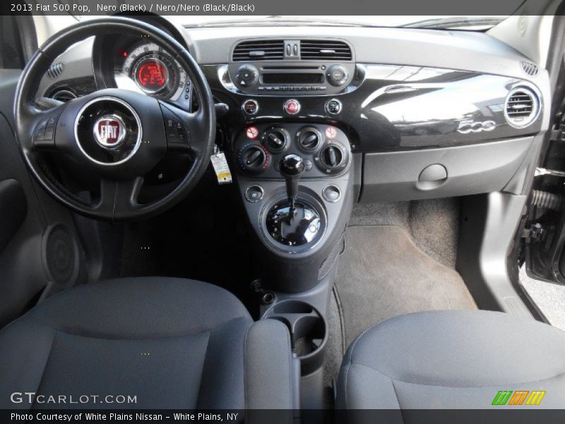 Nero (Black) / Nero/Nero (Black/Black) 2013 Fiat 500 Pop