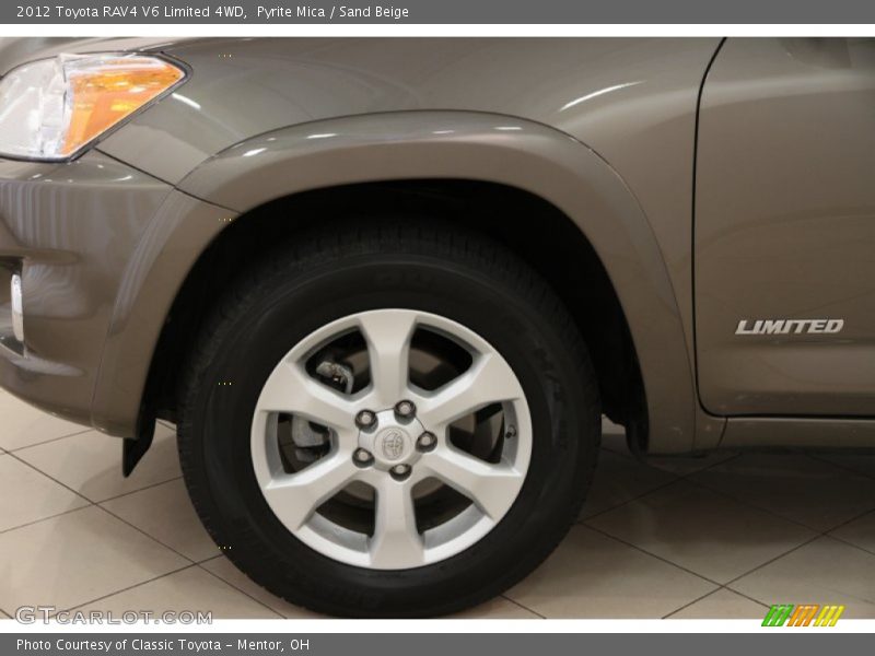 Pyrite Mica / Sand Beige 2012 Toyota RAV4 V6 Limited 4WD