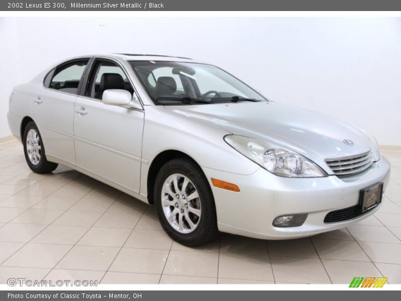 Millennium Silver Metallic / Black 2002 Lexus ES 300