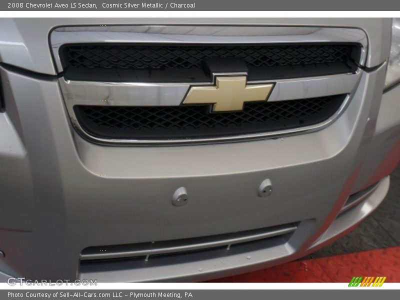 Cosmic Silver Metallic / Charcoal 2008 Chevrolet Aveo LS Sedan
