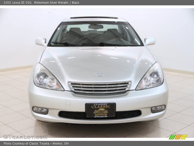 Millennium Silver Metallic / Black 2002 Lexus ES 300
