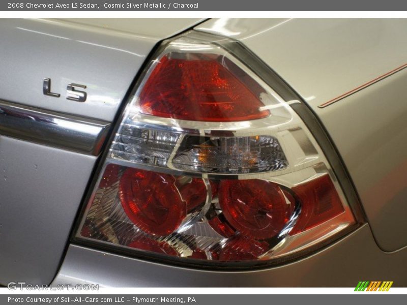 Cosmic Silver Metallic / Charcoal 2008 Chevrolet Aveo LS Sedan