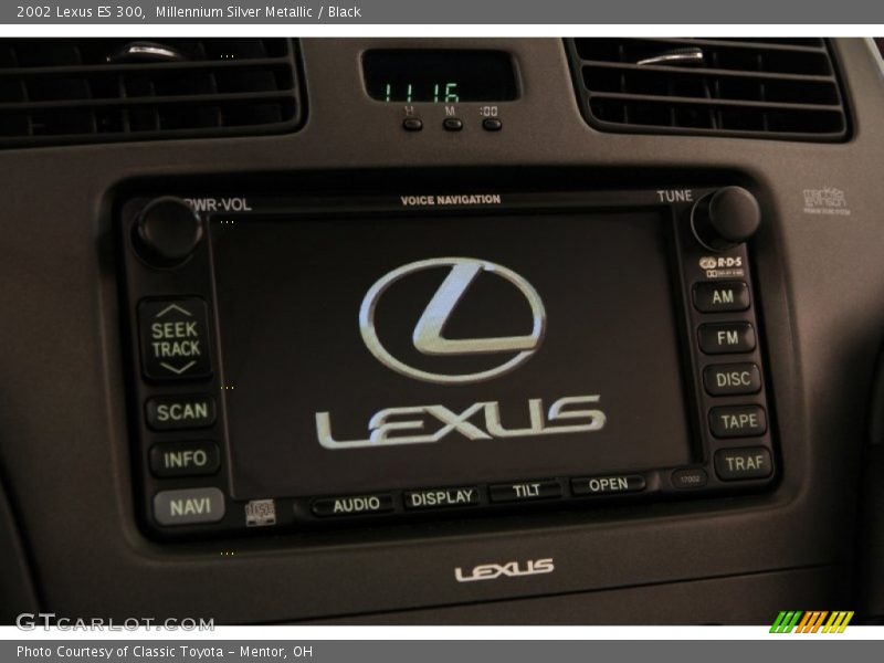Millennium Silver Metallic / Black 2002 Lexus ES 300