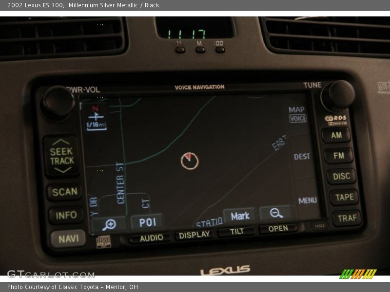 Millennium Silver Metallic / Black 2002 Lexus ES 300