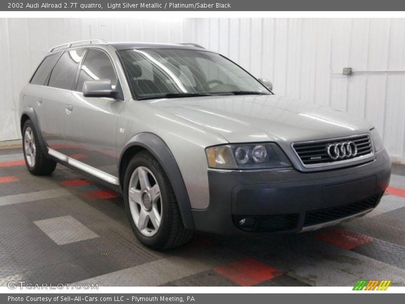Light Silver Metallic / Platinum/Saber Black 2002 Audi Allroad 2.7T quattro