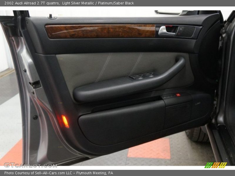 Light Silver Metallic / Platinum/Saber Black 2002 Audi Allroad 2.7T quattro