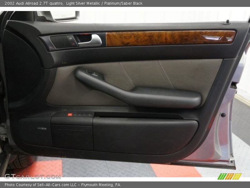 Light Silver Metallic / Platinum/Saber Black 2002 Audi Allroad 2.7T quattro