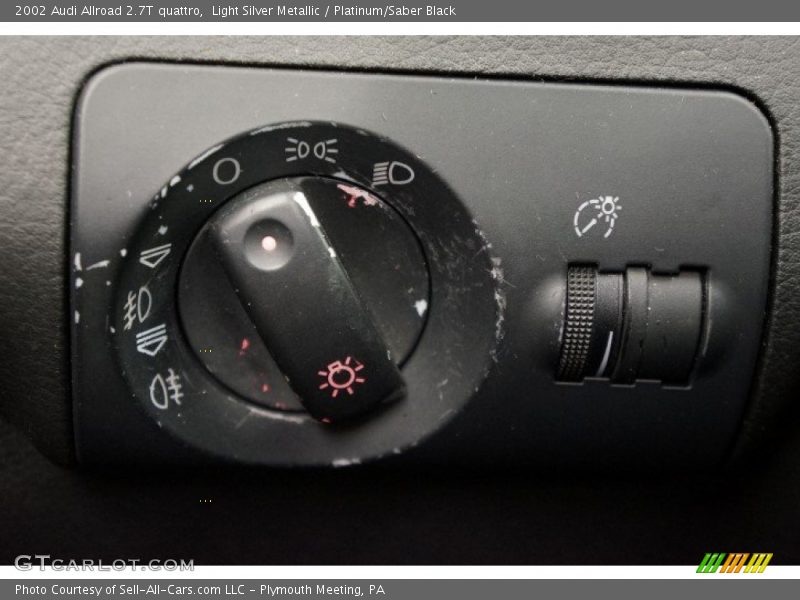Light Silver Metallic / Platinum/Saber Black 2002 Audi Allroad 2.7T quattro