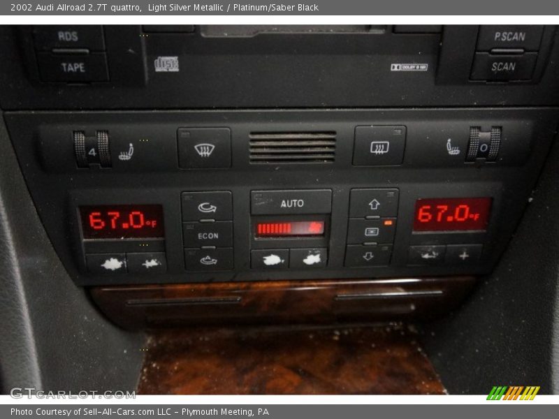 Light Silver Metallic / Platinum/Saber Black 2002 Audi Allroad 2.7T quattro