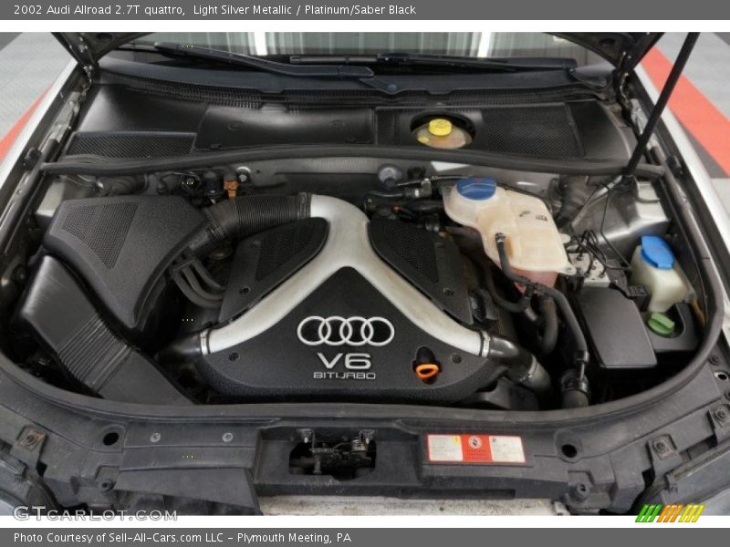 Light Silver Metallic / Platinum/Saber Black 2002 Audi Allroad 2.7T quattro