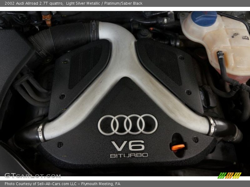 Light Silver Metallic / Platinum/Saber Black 2002 Audi Allroad 2.7T quattro