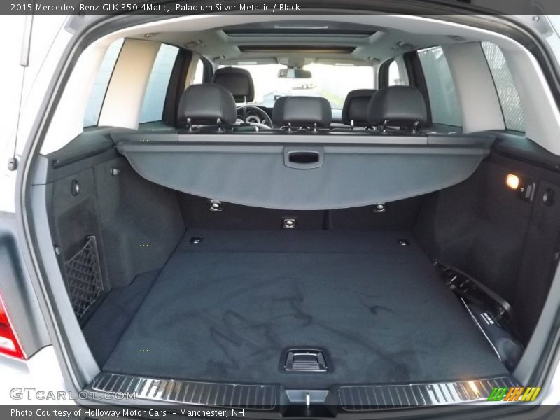 Paladium Silver Metallic / Black 2015 Mercedes-Benz GLK 350 4Matic