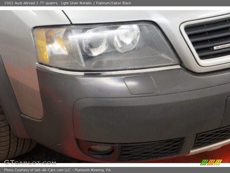 Light Silver Metallic / Platinum/Saber Black 2002 Audi Allroad 2.7T quattro