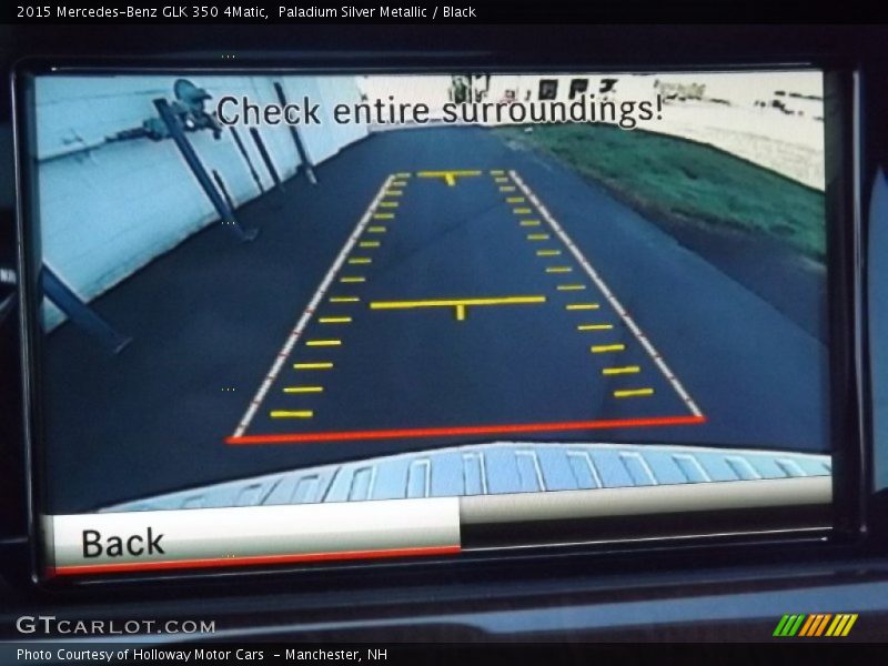Paladium Silver Metallic / Black 2015 Mercedes-Benz GLK 350 4Matic