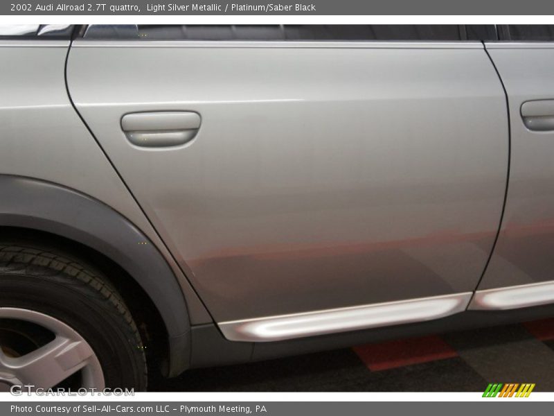 Light Silver Metallic / Platinum/Saber Black 2002 Audi Allroad 2.7T quattro