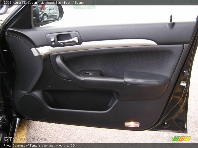 Nighthawk Black Pearl / Ebony 2005 Acura TSX Sedan