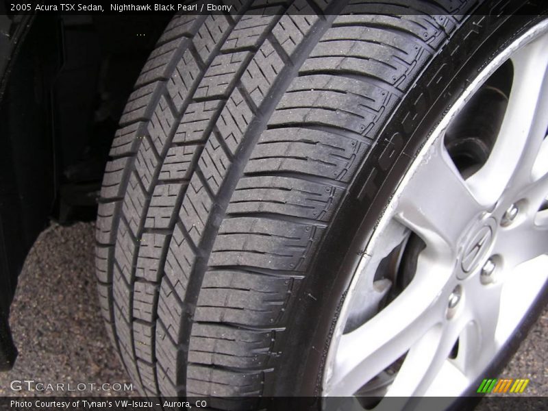 Nighthawk Black Pearl / Ebony 2005 Acura TSX Sedan