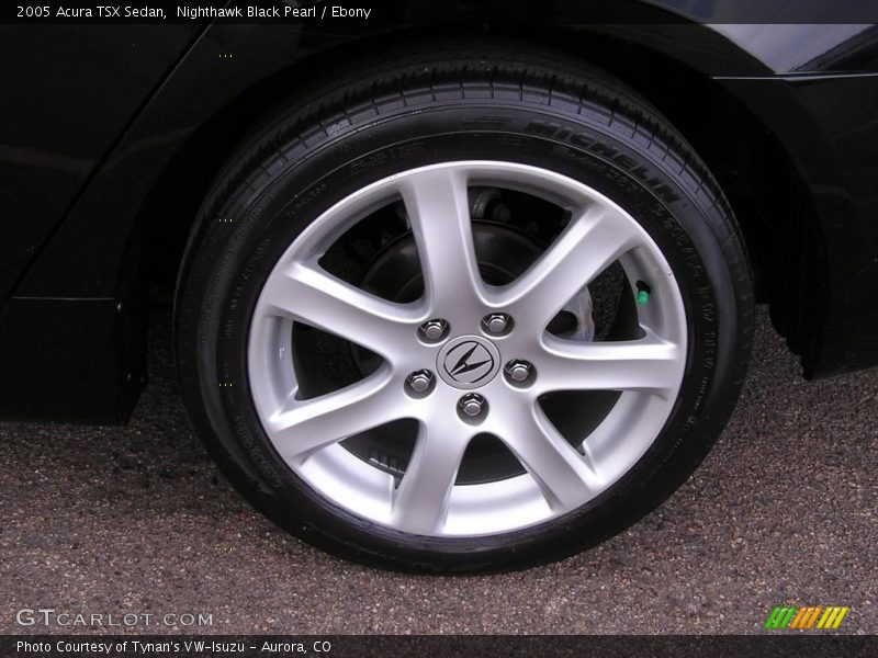 Nighthawk Black Pearl / Ebony 2005 Acura TSX Sedan