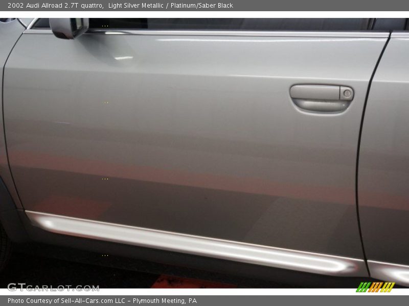 Light Silver Metallic / Platinum/Saber Black 2002 Audi Allroad 2.7T quattro