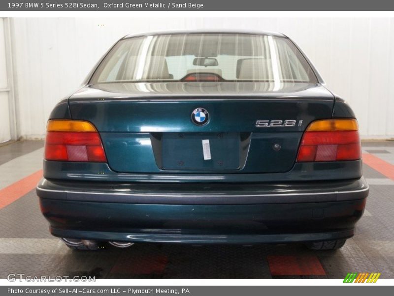Oxford Green Metallic / Sand Beige 1997 BMW 5 Series 528i Sedan