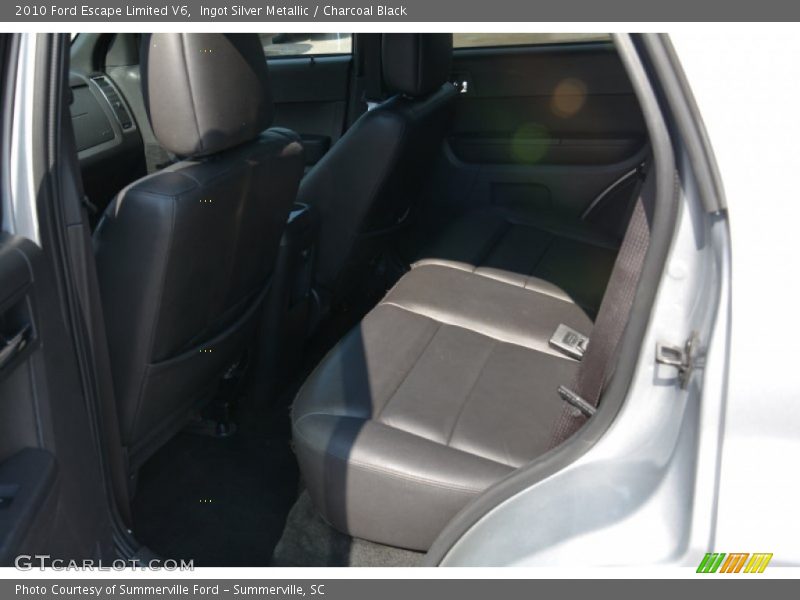 Ingot Silver Metallic / Charcoal Black 2010 Ford Escape Limited V6