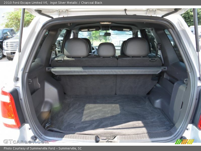 Ingot Silver Metallic / Charcoal Black 2010 Ford Escape Limited V6