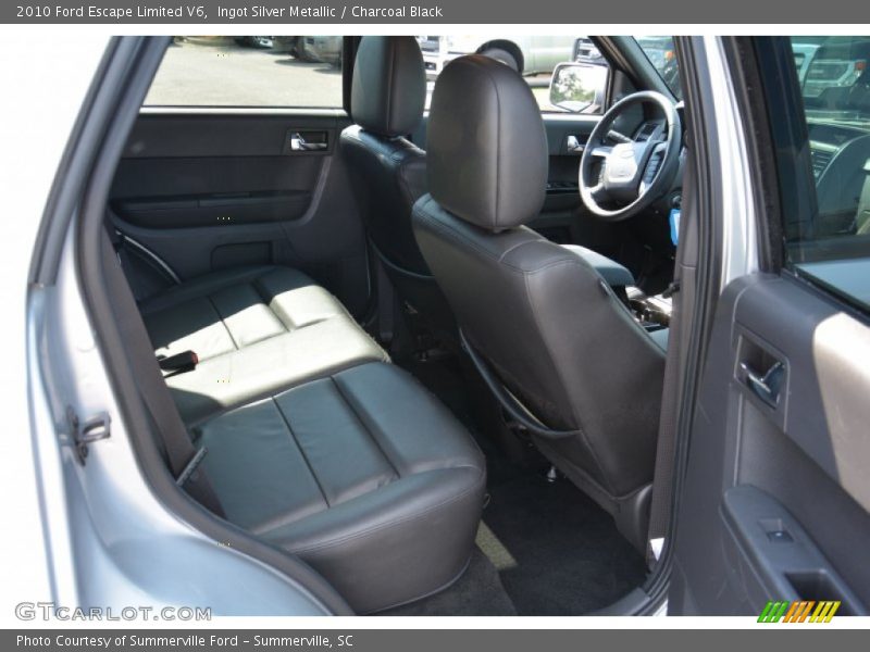 Ingot Silver Metallic / Charcoal Black 2010 Ford Escape Limited V6