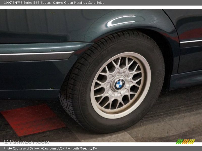 Oxford Green Metallic / Sand Beige 1997 BMW 5 Series 528i Sedan