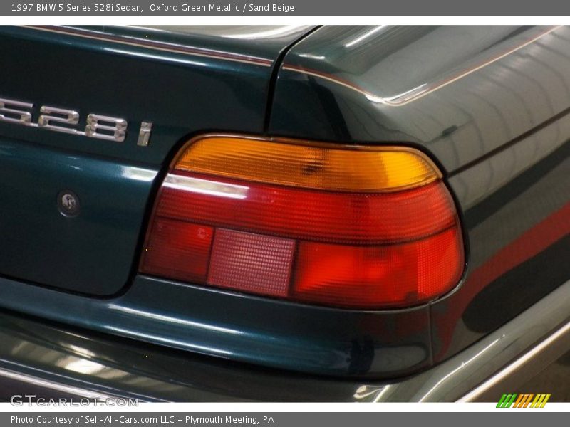 Oxford Green Metallic / Sand Beige 1997 BMW 5 Series 528i Sedan