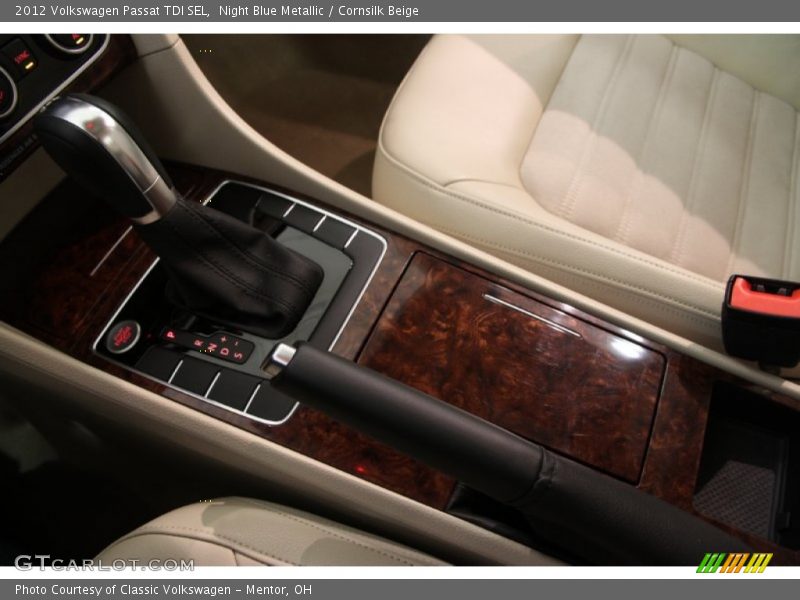 Night Blue Metallic / Cornsilk Beige 2012 Volkswagen Passat TDI SEL