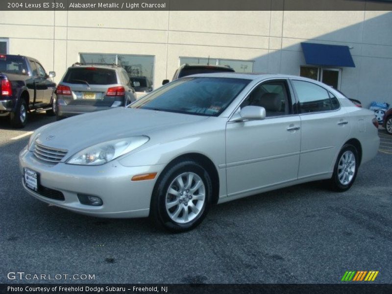 Alabaster Metallic / Light Charcoal 2004 Lexus ES 330