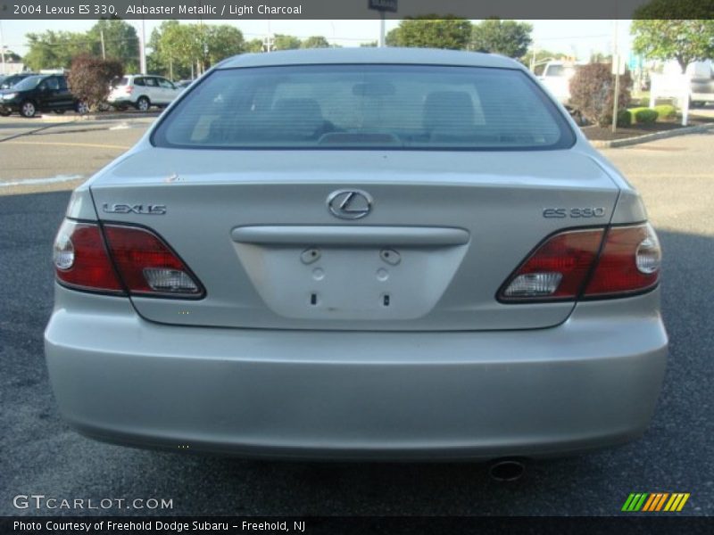 Alabaster Metallic / Light Charcoal 2004 Lexus ES 330