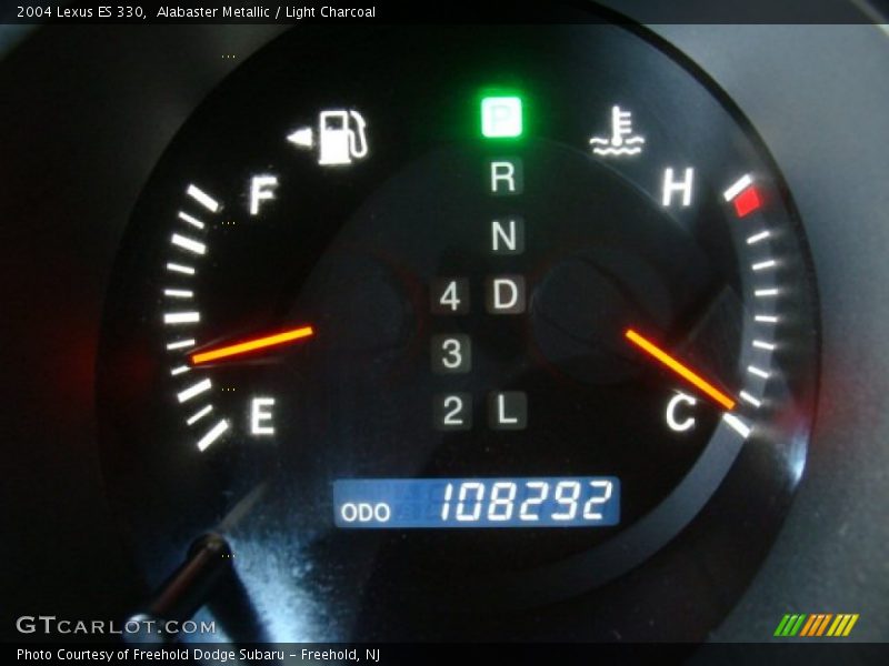 Alabaster Metallic / Light Charcoal 2004 Lexus ES 330