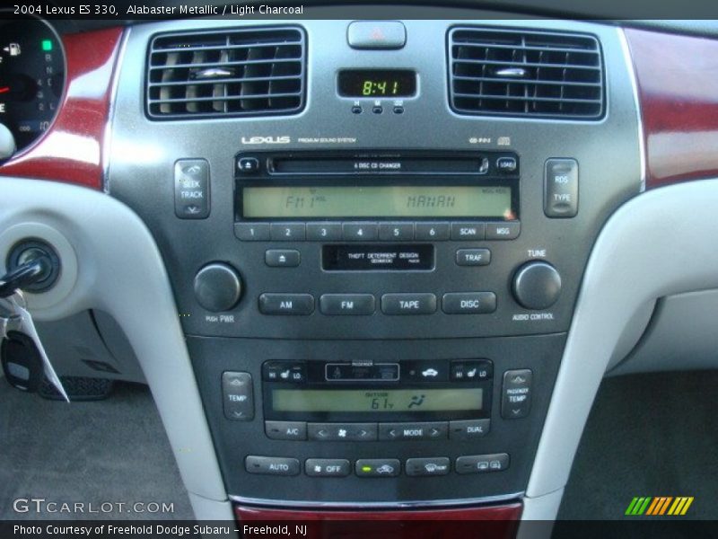 Alabaster Metallic / Light Charcoal 2004 Lexus ES 330