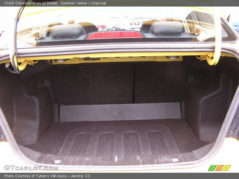 Summer Yellow / Charcoal 2008 Chevrolet Aveo LS Sedan