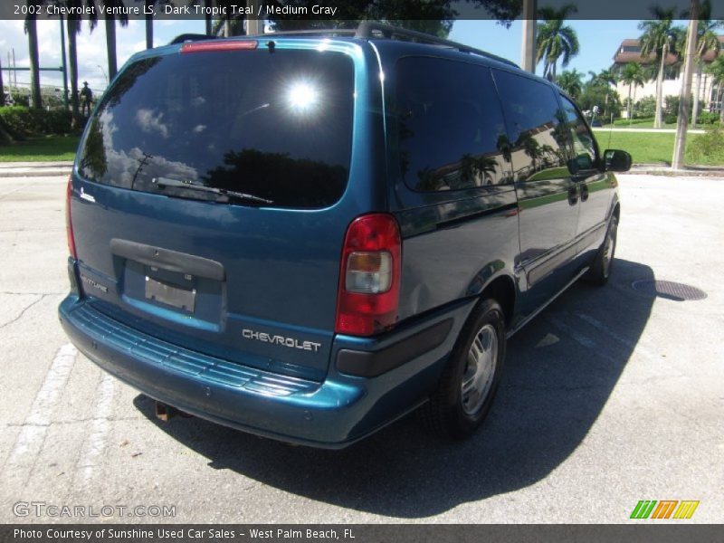 Dark Tropic Teal / Medium Gray 2002 Chevrolet Venture LS