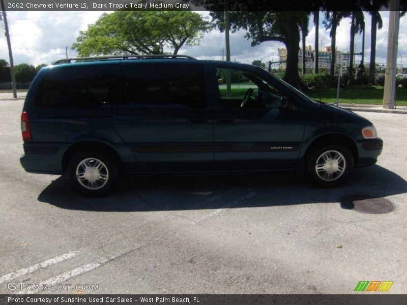 Dark Tropic Teal / Medium Gray 2002 Chevrolet Venture LS