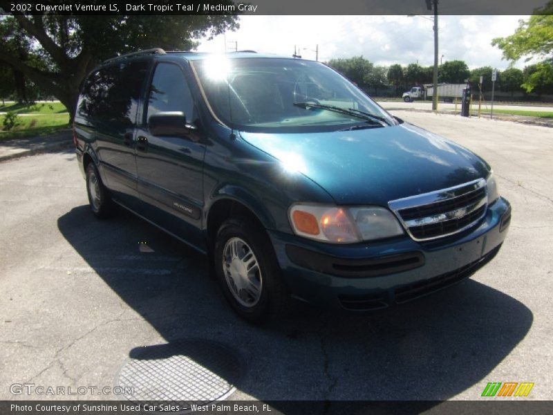 Dark Tropic Teal / Medium Gray 2002 Chevrolet Venture LS