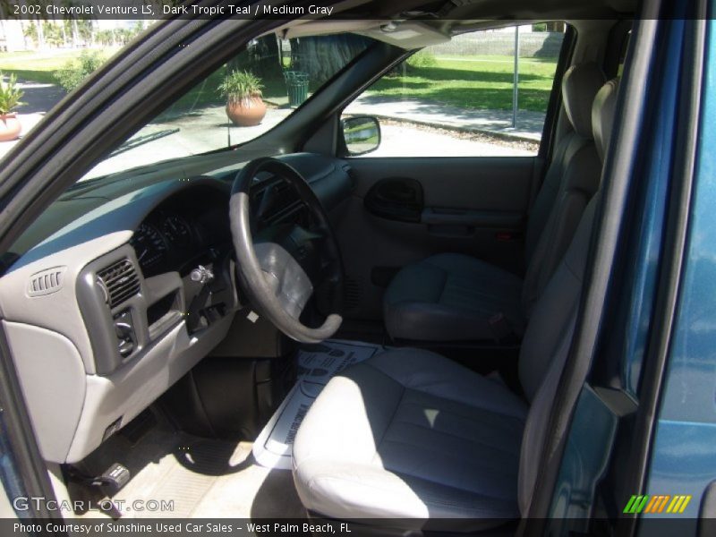 Dark Tropic Teal / Medium Gray 2002 Chevrolet Venture LS