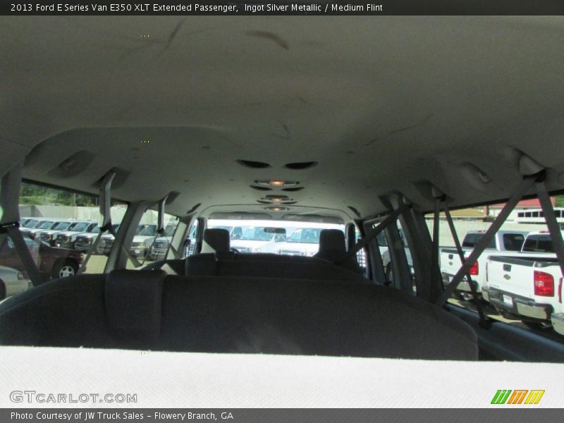 Ingot Silver Metallic / Medium Flint 2013 Ford E Series Van E350 XLT Extended Passenger