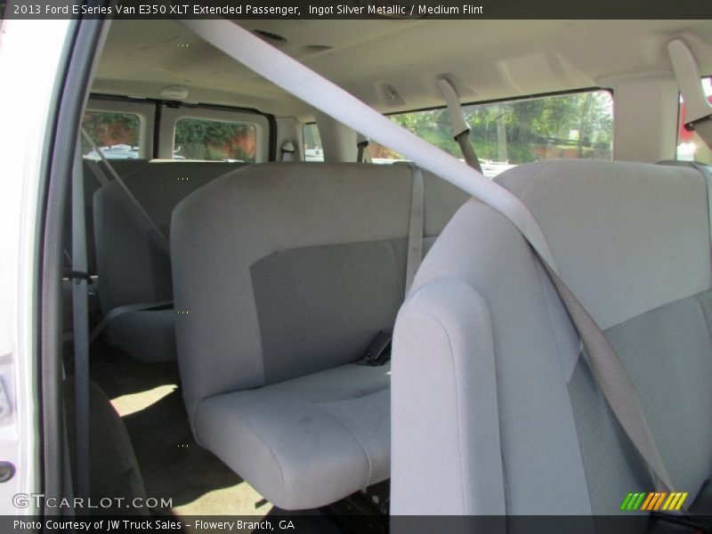 Ingot Silver Metallic / Medium Flint 2013 Ford E Series Van E350 XLT Extended Passenger