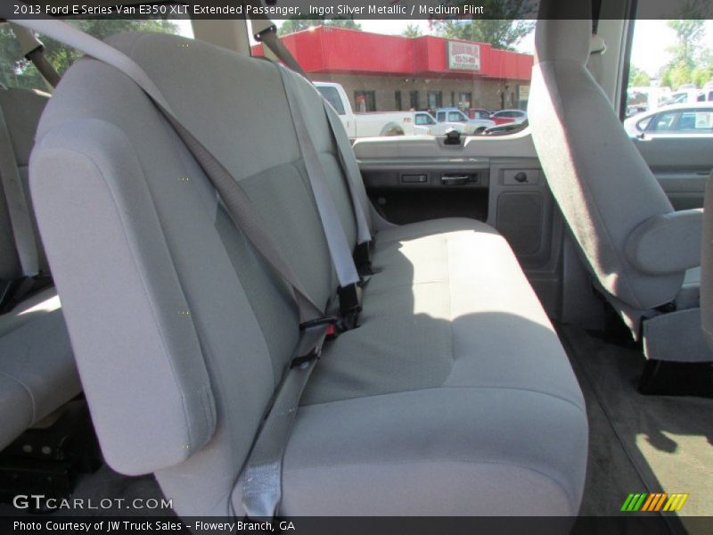 Ingot Silver Metallic / Medium Flint 2013 Ford E Series Van E350 XLT Extended Passenger