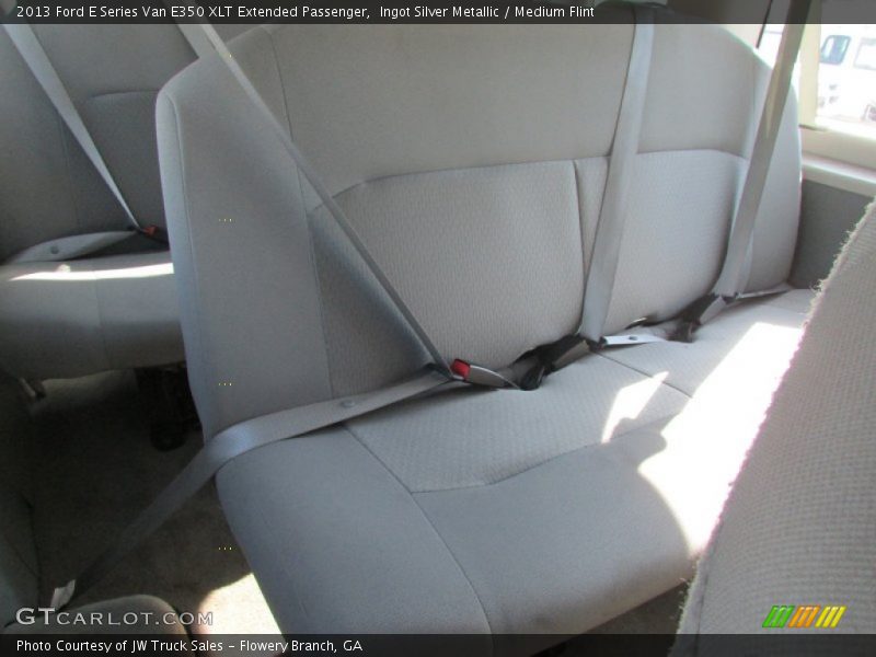 Ingot Silver Metallic / Medium Flint 2013 Ford E Series Van E350 XLT Extended Passenger