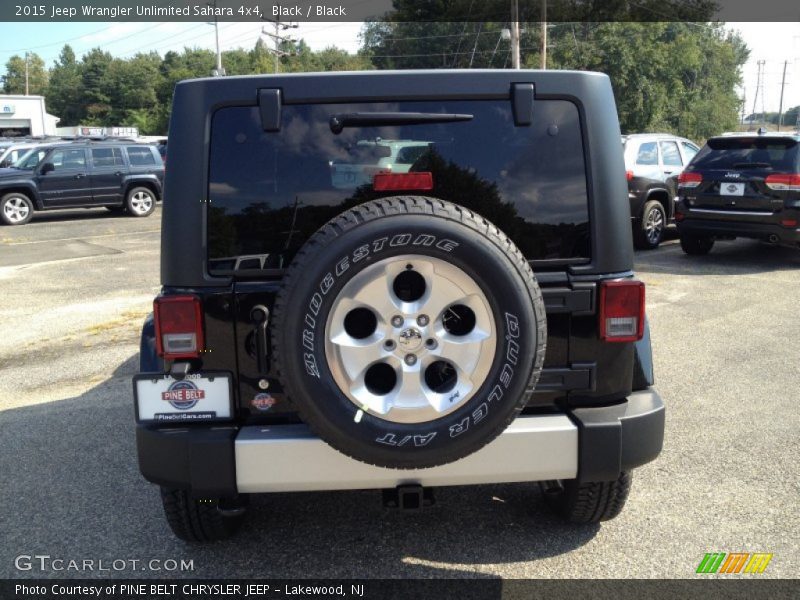 Black / Black 2015 Jeep Wrangler Unlimited Sahara 4x4